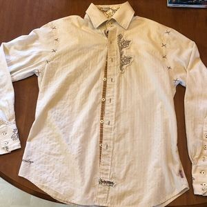 Men’s English Laundry Button Up, Medium